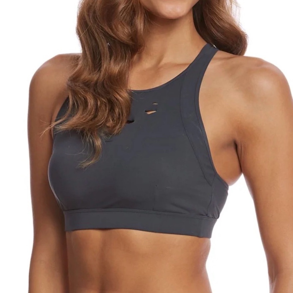Alo Sports Bra Ripped Warrior Laser Cut, XS